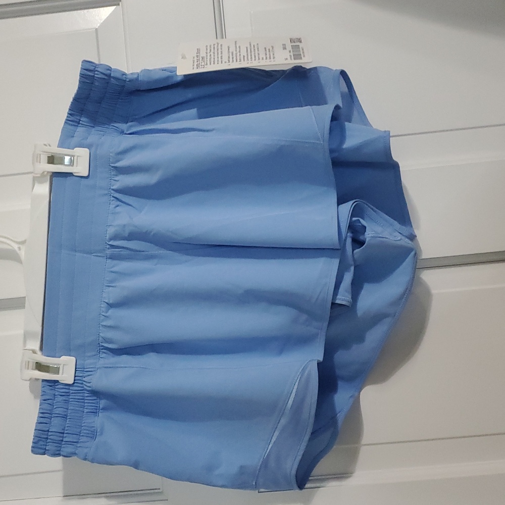 NWT Lululemon Hotty Hot Hr 2.5in Sanarta Blue Women's Sz 14 Shorts
